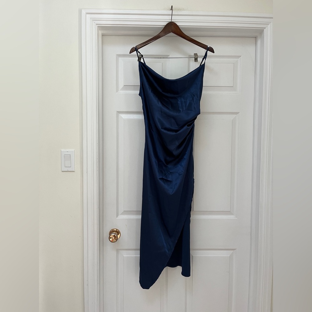 NWT SHEIN Deep Blue Maxi Dress